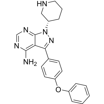 (S)-3-(4-phenoxyphenyl)-1-(piperidin-3-yl)-1H-pyrazolo[3,4-d]pyrimidin-4-amine  Ibrutinib Impurity|CS-0164754