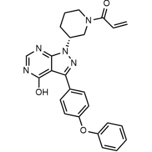 (R)-1-(3-(4-hydroxy-3-(4-phenoxyphenyl)-1H-pyrazolo[3,4-d]pyrimidin-1-yl)piperidin-1-yl)prop-2-en-1-one  Ibrutinib Impurity|CS-0164761
