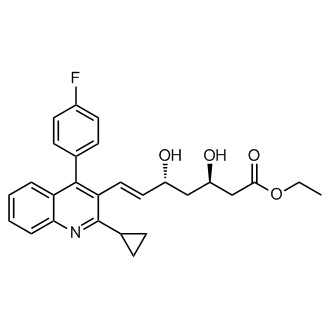 (3R,5R,E)-ethyl 7-(2-cyclopropyl-4-(4-fluorophenyl)quinolin-3-yl)-3,5-dihydroxyhept-6-enoate  (Pitavastatin Impuruity）|CS-0164772