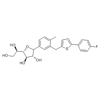 (2S,3R,4R)-2-((R)-1,2-dihydroxyethyl)-5-(3-((5-(4-fluorophenyl)thiophen-2-yl)methyl)-4-methylphenyl)tetrahydrofuran-3,4-diol  (Canagliflozin Impuruity）|CS-0164815