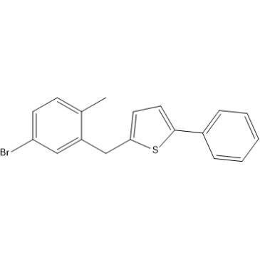 2-(5-bromo-2-methylbenzyl)-5-phenylthiophene  Canagliflozin Impurity|CS-0164842