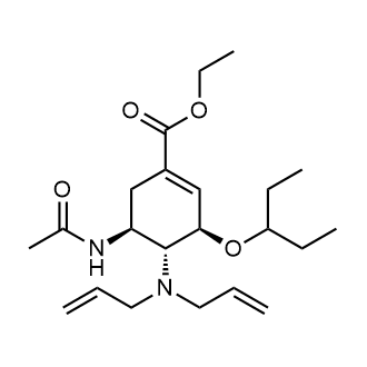 (3R,4R,5S)-Ethyl 5-acetamido-4-(diallylamino)-3-(pentan-3-yloxy)cyclohex-1-enecarboxylate Oseltamivir Impurity|CS-0164903