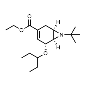 Ethyl (1R,5R,6R)-7-(tert-butyl)-5-(pentan-3-yloxy)-7-azabicyclo[4.1.0]hept-3-ene-3-carboxylate Oseltamivir Impurity|CS-0164922