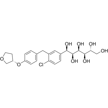 (1R,2S,3R,4R,5R)-1-(4-Chloro-3-(4-(((S)-tetrahydrofuran-3-yl)oxy)benzyl)phenyl)hexane-1,2,3,4,5,6-hexaol Empagliflozin Impurity|CS-0165052