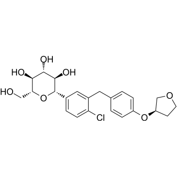 (2S,3R,4R,5S,6R)-2-(4-Chloro-3-(4-(((R)-tetrahydrofuran-3-yl)oxy)benzyl)phenyl)-6-(hydroxymethyl)tetrahydro-2H-pyran-3,4,5-triol Empagliflozin Impurity|CS-0165053