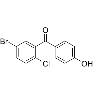 (5-bromo-2-chlorophenyl)(4-hydroxyphenyl)methanone  Empagliflozin Impurity|CS-0165112