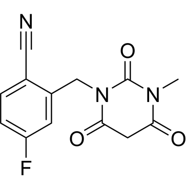 4-Fluoro-2-((3-methyl-2,4,6-trioxotetrahydropyrimidin-1(2H)-yl)methyl)benzonitrile (Trelagliptin Impuruity）|CS-0165136
