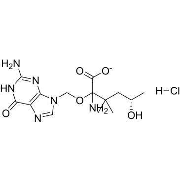 (2S)-2-((2-amino-6-oxo-1H-purin-9(6H)-yl)methoxy)-3-hydroxypropyl 2-amino-3-methylbutanoate hydrochloride  (Ganciclovir Impuruity）|CS-0165177