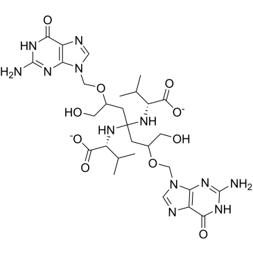 (2R,2'R)-bis(2-((2-amino-6-oxo-1H-purin-9(6H)-yl)methoxy)-3-hydroxypropyl) 2,2'-(methylenebis(azanediyl))bis(3-methylbutanoate)  (Ganciclovir Impuruity）|CS-0165178