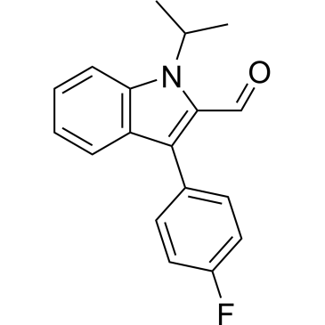 3-(4-Fluorophenyl)-1-(1-methylethyl)-1H-indole-2-carbaldehyde  (Fluvastatin Impurity）|CS-0165208