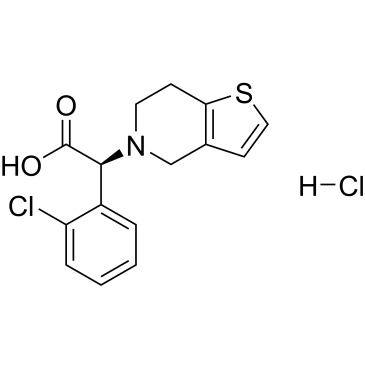 (S)-2-(2-chlorophenyl)-2-(6,7-dihydrothieno[3,2-c]pyridin-5(4H)-yl)acetic acid hydrochloride  Clopidogrel Impurity|CS-0165211