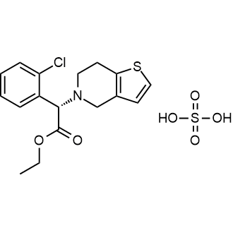 (S)-ethyl 2-(2-chlorophenyl)-2-(6,7-dihydrothieno[3,2-c]pyridin-5(4H)-yl)acetate sulfate  Clopidogrel Impurity|CS-0165215