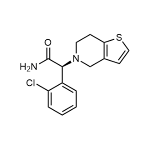 (S)-2-(2-Chlorophenyl)-2-(6,7-dihydrothieno[3,2-c]pyridin-5(4H)-yl)acetamide Clopidogrel Impurity|CS-0165226