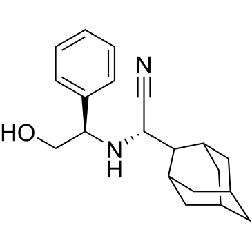 (S)-2-((3S,5S,7S)-Adamantan-1-yl)-2-(((R)-2-hydroxy-1-phenylethyl)amino)acetonitrile (Saxagliptin Impuruity）|CS-0165260