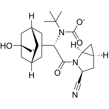tert-butyl ((S)-2-((1S,3S,5S)-3-cyano-2-azabicyclo[3.1.0]hexan-2-yl)-1-((1r,3R,5R,7S)-3-hydroxyadamantan-1-yl)-2-oxoethyl)carbamate  (Saxagliptin Impuruity）|CS-0165268