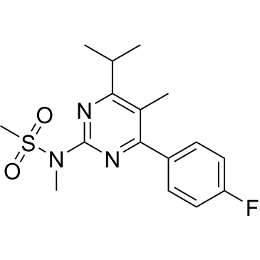 N-(4-(4-fluorophenyl)-6-isopropyl-5-methylpyrimidin-2-yl)-N-methylmethanesulfonamide  (Rosuvastatin Impurity）|CS-0165332
