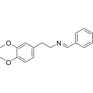 (E)-N-(3,4-Dimethoxyphenethyl)-1-phenylmethanimine (Verapamil Impuruity）|CS-0165349
