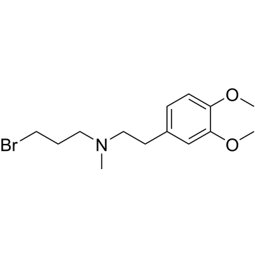 3-Bromo-N-(3,4-dimethoxyphenethyl)-N-methylpropan-1-amine (Verapamil Impuruity）|CS-0165350
