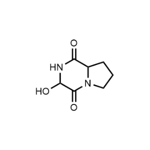 3-Hydroxyhexahydropyrrolo[1,2-a]pyrazine-1,4-dione Vildagliptin Impurity|CS-0165370