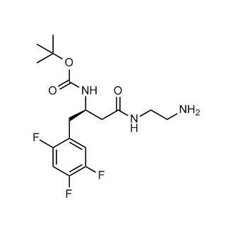 tert-Butyl (R)-(4-((2-aminoethyl)amino)-4-oxo-1-(2,4,5-trifluorophenyl)butan-2-yl)carbamate (Sitagliptin Impuruity）|CS-0165412