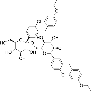 (2S,3R,4S,5S,6R)-2-(4-chloro-3-(4-ethoxybenzyl)phenyl)-2-(((2R,3S,4R,5R,6S)-6-(4-chloro-3-(4-ethoxybenzyl)phenyl)-3,4,5-trihydroxytetrahydro-2H-pyran-2-yl)methoxy)-6-(hydroxymethyl)tetrahydro-2H-pyran-3,4,5-triol  Dapagliflozin Impurity|CS-0165493