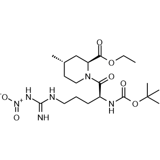 (2S,4S)-1-[(2S)-2-[[(1,1- Dimethylethoxy)carbonyl]amino]-5-[[imino(nitroamino)methyl]amino]-1- oxopentyl]-4-methyl-2-piperidinecarboxylic Acid Ethyl Ester Argatroban Impurity|CS-0165499