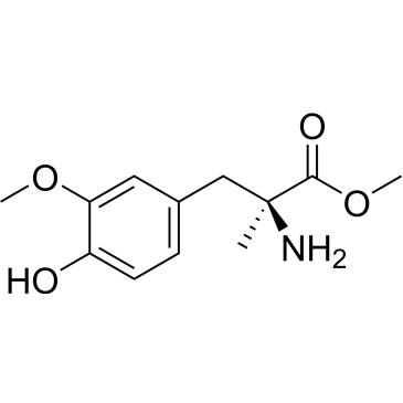 Methyl (S)-2-amino-3-(4-hydroxy-3-methoxyphenyl)-2-methylpropanoate (Carbidopa Impuruity）|CS-0165660