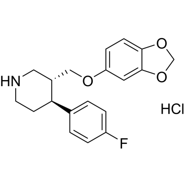 (3R,4S)-3-((benzo[d][1,3]dioxol-5-yloxy)methyl)-4-(4-fluorophenyl)piperidine hydrochloride (Paroxetine Impurity）|CS-0165666