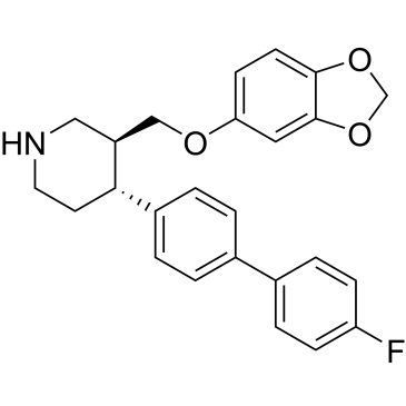 (3S,4R)-3-((benzo[d][1,3]dioxol-5-yloxy)methyl)-4-(4'-fluoro-[1,1'-biphenyl]-4-yl)piperidine  (Paroxetine Impurity）|CS-0165669