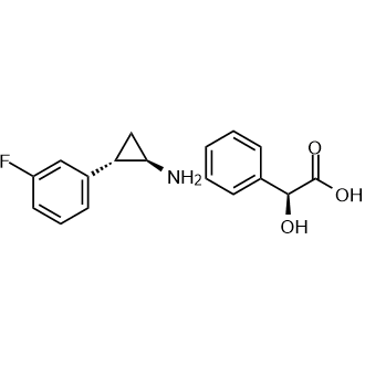 (1R,2S)-2-(3-fluorophenyl)cyclopropanamine (S)-2-hydroxy-2-phenylacetate  Ticagrelor Impurity|CS-0165749