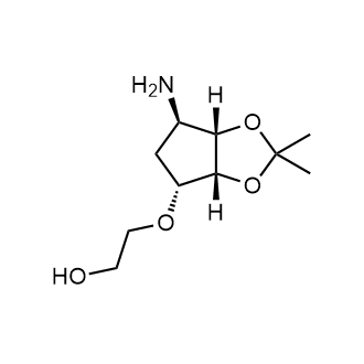 2-(((3aR,4R,6R,6aS)-6-amino-2,2-dimethyltetrahydro-3aH-cyclopenta[d][1,3]dioxol-4-yl)oxy)ethanol  Ticagrelor Impurity|CS-0165762