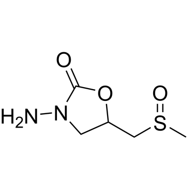 3-amino-5-((methylsulfinyl)methyl)oxazolidin-2-one  (Nifuratel Impuruity）|CS-0165798