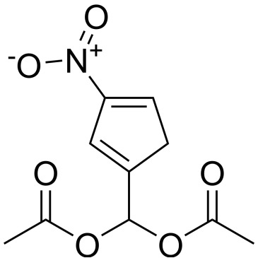 (3-nitrocyclopenta-1,3-dien-1-yl)methylene diacetate  (Nifuratel Impuruity）|CS-0165802
