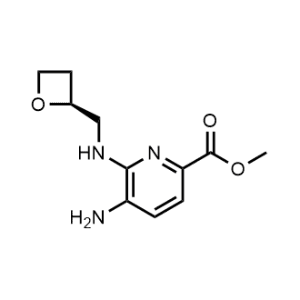 Methyl (S)-5-amino-6-((oxetan-2-ylmethyl)amino)picolinate|CS-0165829