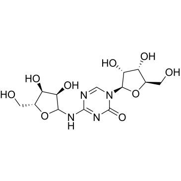 1-((2R,3R,4S,5R)-3,4-Dihydroxy-5-(hydroxymethyl)tetrahydrofuran-2-yl)-4-(((3R,4S,5R)-3,4-dihydroxy-5-(hydroxymethyl)tetrahydrofuran-2-yl)amino)-1,3,5-triazin-2(1H)-one (Azacytidine Impuruity）|CS-0165990