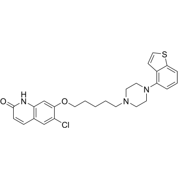7-((5-(4-(Benzo[b]thiophen-4-yl)piperazin-1-yl)pentyl)oxy)-6-chloroquinolin-2(1H)-one (Brexpiprazole Impuruity）|CS-0165999