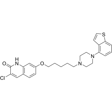 7-((5-(4-(Benzo[b]thiophen-4-yl)piperazin-1-yl)pentyl)oxy)-3-chloroquinolin-2(1H)-one (Brexpiprazole Impuruity）|CS-0166000