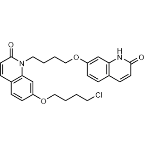 7-(4-chlorobutoxy)-1-(4-((2-oxo-1,2-dihydroquinolin-7-yl)oxy)butyl)quinolin-2(1H)-one  Brexpiprazole Impurity|CS-0166013