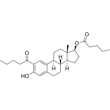 (8R,9S,13S,14S,17S)-3-Hydroxy-13-methyl-2-pentanoyl-7,8,9,11,12,13,14,15,16,17-decahydro-6H-cyclopenta[a]phenanthren-17-yl Pentanoate (Estradiol Impuruity）|CS-0166064
