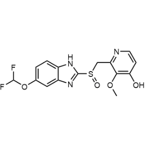 2-(((5-(Difluoromethoxy)-1H-benzo[d]imidazol-2-yl)sulfinyl)methyl)-3-methoxypyridin-4-ol Pantoprazole Impurity|CS-0166172