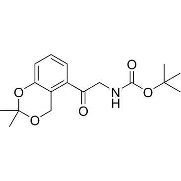 tert-Butyl (2-(2,2-dimethyl-4H-benzo[d][1,3]dioxin-5-yl)-2-oxoethyl)carbamate (Vilanterol Impuruity）|CS-0166182