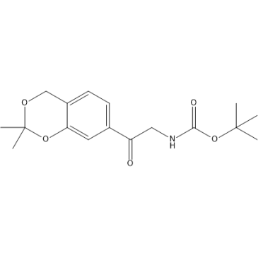 tert-Butyl (2-(2,2-dimethyl-4H-benzo[d][1,3]dioxin-7-yl)-2-oxoethyl)carbamate Vilanterol Impurity|CS-0166183