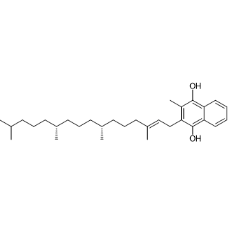 2-Methyl-3-((7R,11R,E)-3,7,11,15-tetramethylhexadec-2-en-1-yl)naphthalene-1,4-diol Vitamin Impurity|CS-0166201