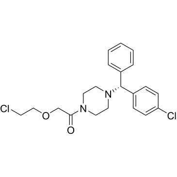 (R)-2-(2-chloroethoxy)-1-(4-((4-chlorophenyl)(phenyl)methyl)piperazin-1-yl)ethanone  (Cetirizine Impuruity）|CS-0166217