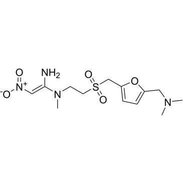 N-(2-(((5-((dimethylamino)methyl)furan-2-yl)methyl)sulfonyl)ethyl)-N-methyl-2-nitroethene-1,1-diamine  (Ranitidine Impuruity）|CS-0166234