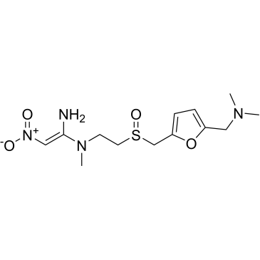 N-(2-(((5-((dimethylamino)methyl)furan-2-yl)methyl)sulfinyl)ethyl)-N-methyl-2-nitroethene-1,1-diamine  (Ranitidine Impuruity）|CS-0166236