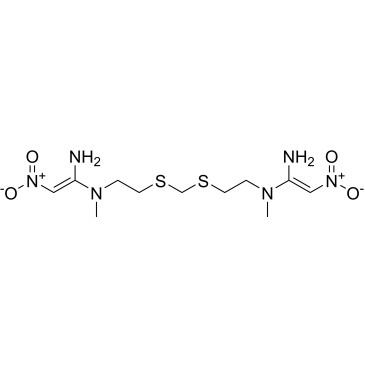 N,N'-((methylenebis(sulfanediyl))bis(ethane-2,1-diyl))bis(N-methyl-2-nitroethene-1,1-diamine)  (Ranitidine Impuruity）|CS-0166242