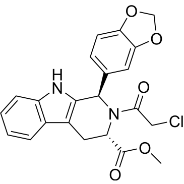 (1R,3S)-methyl 1-(benzo[d][1,3]dioxol-5-yl)-2-(2-chloroacetyl)-2,3,4,9-tetrahydro-1H-pyrido[3,4-b]indole-3-carboxylate  (Tadalafil Impurity）|CS-0166247