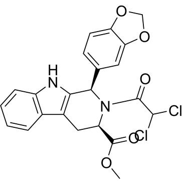 (1R,3R)-Methyl 1-(benzo[d][1,3]dioxol-5-yl)-2-(2,2-dichloroacetyl)-2,3,4,9-tetrahydro-1H-pyrido[3,4-b]indole-3-carboxylate (Tadalafil Impurity）|CS-0166250
