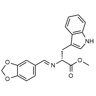 (R,E)-methyl 2-((benzo[d][1,3]dioxol-5-ylmethylene)amino)-3-(1H-indol-3-yl)propanoate  Tadalafil Impurity|CS-0166257
